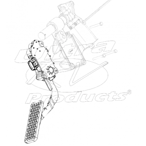 6570417 & W0004024 -  Monaco/Roadmaster/Freightliner/Workhorse Accelerator Pedal Sensor Asm